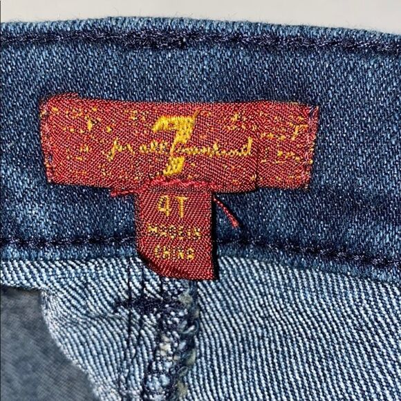 7 Seven For All Mankind 4T Jean Shorts - Picture 6 of 11